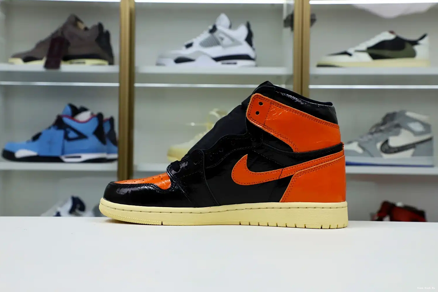 BACKBOARD RETRO AIR OG JORDAN HIGH 1 Kimikick 'SHATTERED 3.0' 0530